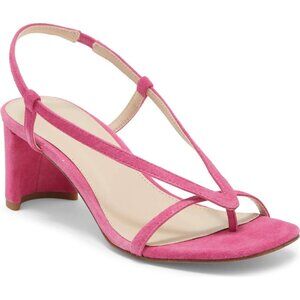 Pelle Moda  francis heel sandal in magenta